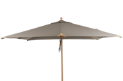 Como hængeparasol 3x3 m - taupe fra Enggården Havemøbler